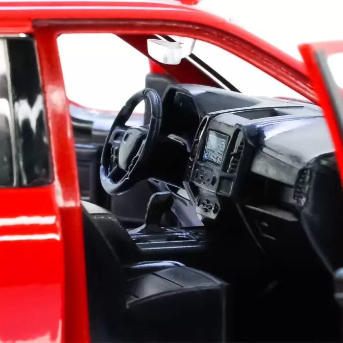 Motor Max 1:27 2019 Ford F-150 Lariat Crew Cab - Kırmızı