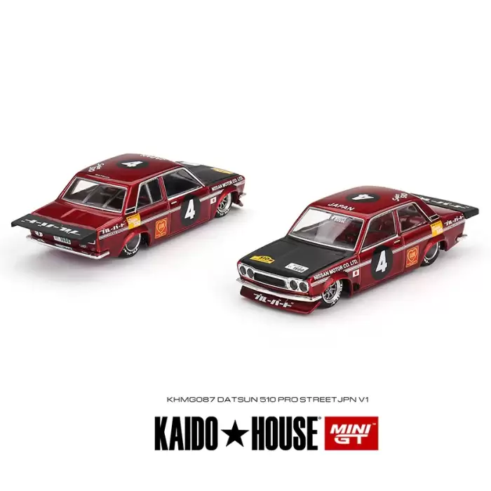 [KaidoHouse-MiniGT] Datsun 510 Pro Street JPN V1 KHMG087