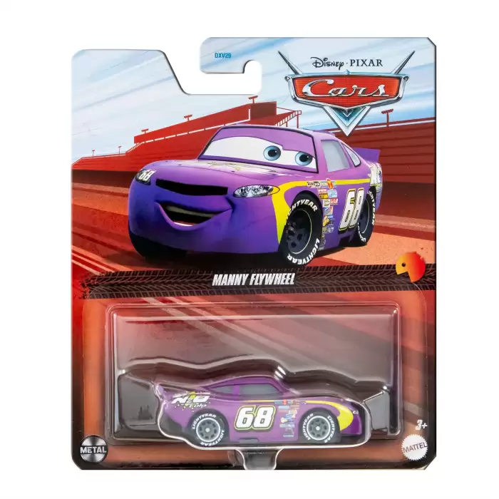 Pixar Cars - Manny Flywheel , DXV29-GRR54
