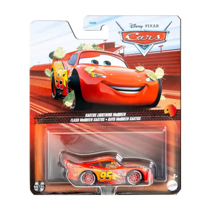 Pixar Cars - Cactus Lightning Mcqueen , DXV29-HTX85