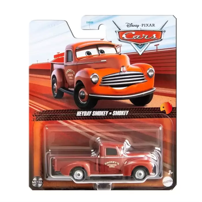 Pixar Cars - Heyday Smokey , DXV29-FLM36