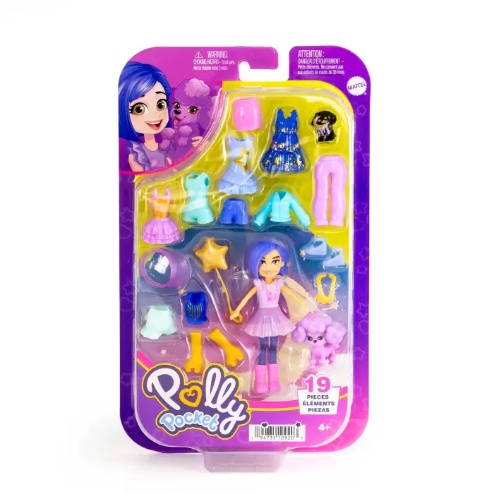 Polly Pocket Farklı Kombin Eğlencesi Oyun Setleri HKV88-HKV93