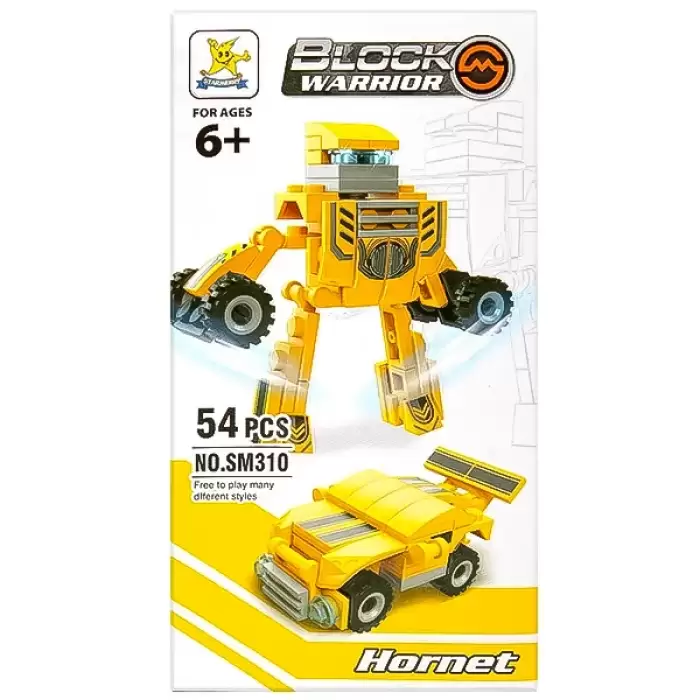 Bricks - Block Warrior Hornet - SM310B