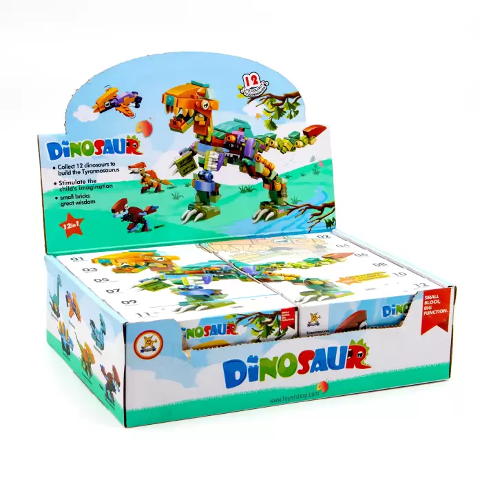 Bricks - Stegosaurus Blok Oyuncak SM195B - 10