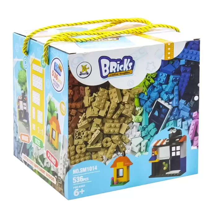 Bricks - 536 Parça Klasik Yapı Seti - SM1014