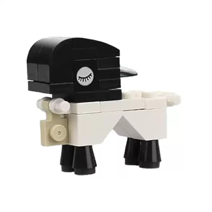 Bricks - Hayvan Krallığı Sheep Blok Oyuncak SM206B-03