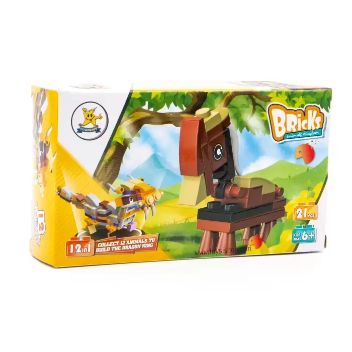 Bricks Horse - Blok Oyuncak SM198B-07