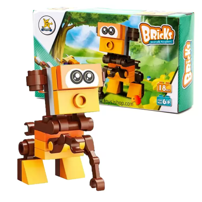 Bricks Monkey - Blok Oyuncak SM198B-09