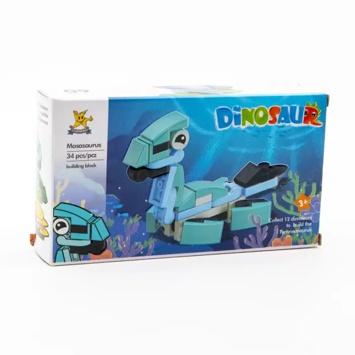 Bricks - Mosasaurus Blok Oyuncak SM195B - 09