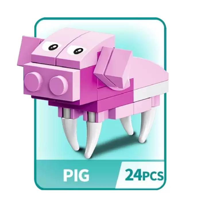 Bricks Pig Blok Oyuncak SM198B-12