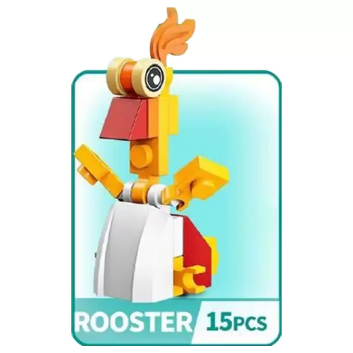 Bricks Rooster - Blok Oyuncak SM198B-10