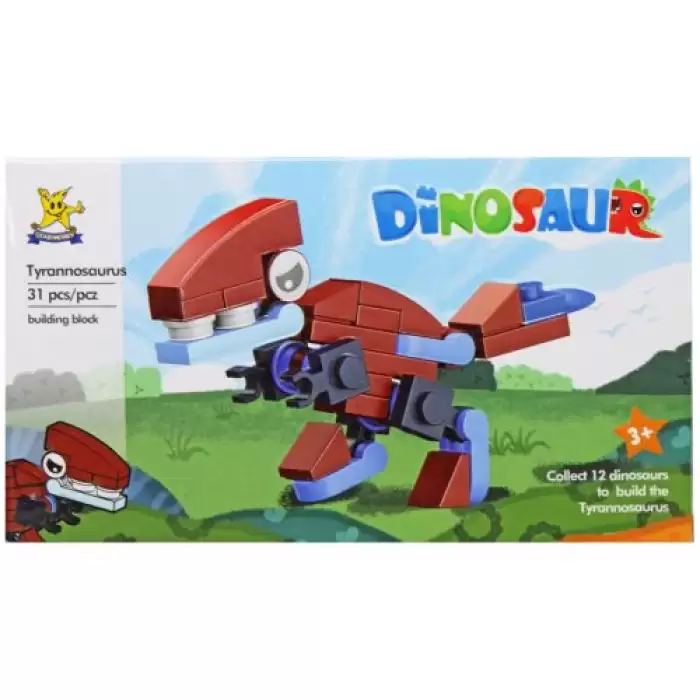 Bricks - Tyrannosaurus Blok Oyuncak SM195B - 12