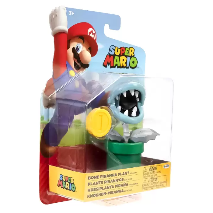 Süper Mario Figür Bone Piranha Plant - 411744-6-Gen