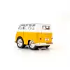 Die Cast Metal Volkswagen Little Van Oyuncak Minübüs 4.5 CM - Metalik Renk