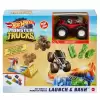 Hot Wheels Monster Truck Fırlat ve Çarpış Oyun Seti