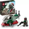 LEGO Star Wars Boba Fettin Starship’i Mikro Savaşçı 75344 - 6 Yaş ve Üzeri Çocuklar için Oyuncak Yapım Seti (85 Parça)