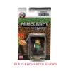 Minecraft Nano Metal Figür - Caves & Cliffs - Alex-Enchanted Sword