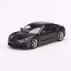 Mini GT Porsche Taycan Turbo S Volcano Grey Metallic - 433