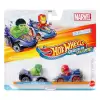 Hot Wheels Racer Verse 2024  Hulk - Iron Man HRT89