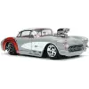 Jada 1:24 , Bugs Bunny Figür ve1957 Chevrolet Corvette Araç, 253255041