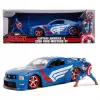 Jada - 1:24 Captain America & 2006 Ford Mustang GT