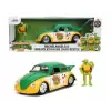 Jada Ninja Turtles Michelangelo 1959 Volkswagen Drag Beetle - 25 328 5002