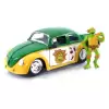 Jada Ninja Turtles Michelangelo 1959 Volkswagen Drag Beetle - 25 328 5002