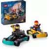 LEGO City Go-Kartlar ve Yarış Sürücüleri, 60400