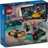 LEGO City Go-Kartlar ve Yarış Sürücüleri, 60400