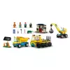 LEGO City İnşaat Kamyonları ve Yıkım Gülleli Vinç - 60391