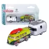 Majorette Volkswagen Original Trailer & T1 Yeşil