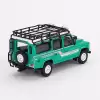 Mini GT Land Rover Defender 110 1985 County Station Wagon Trident Green - MGT00590