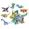 Bricks - Triceratops Dinazor Blok Oyuncak - SM2550-02