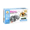 Bricks - Hayvan Krallığı Rhino - Blok Oyuncak SM206B-06