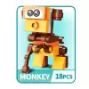 Bricks Monkey - Blok Oyuncak SM198B-09