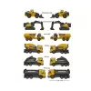 Volvo Construction 6lı Set