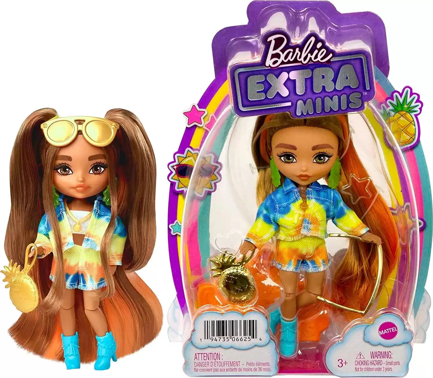 Barbie Extra Mini Bebekler Renkli Kot - HHF81