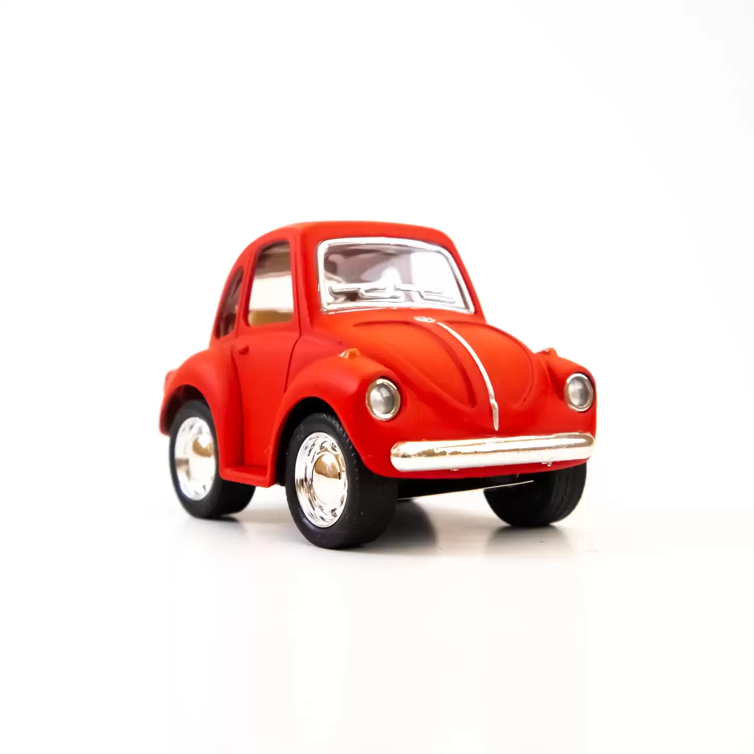 Die Cast Metal Little Beetle Oyuncak 4.5 CM - Mat Renk