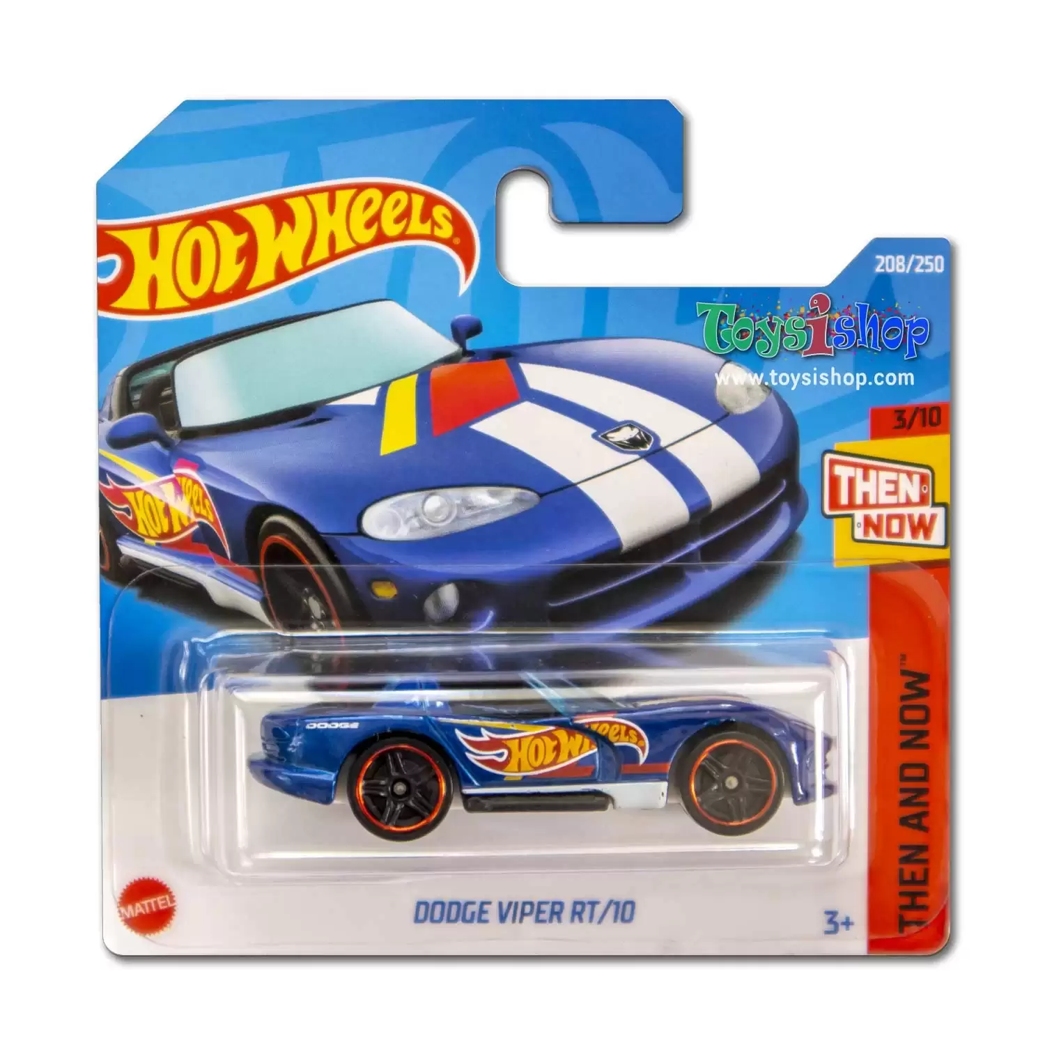 Hot Wheels Dodge Viper RT/10 - Then And Now - 208