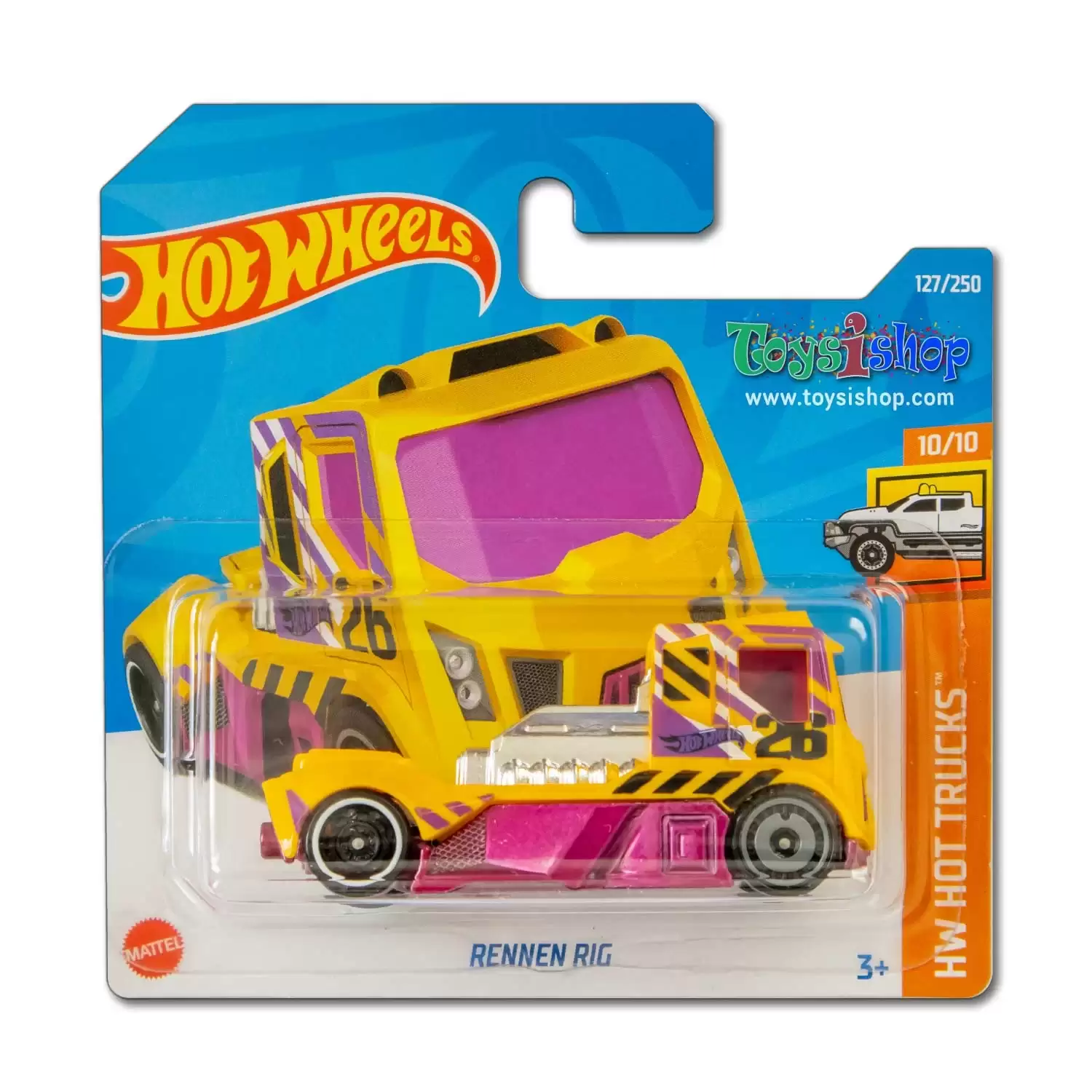 Hot Wheels - Rennen Rig - Hot Trucks Serisi - 127