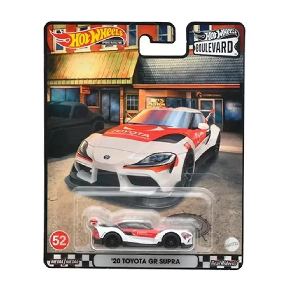 Hot Wheels 20 Toyota GR Supra - Boulevard Seri 52 - Premium