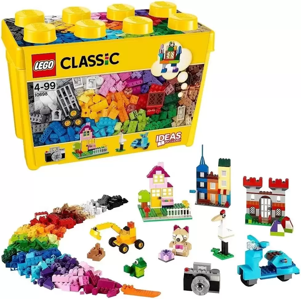 LEGO Büyük Boy Yaratıcı Yapım Kutusu, Çok Renkli (10698)