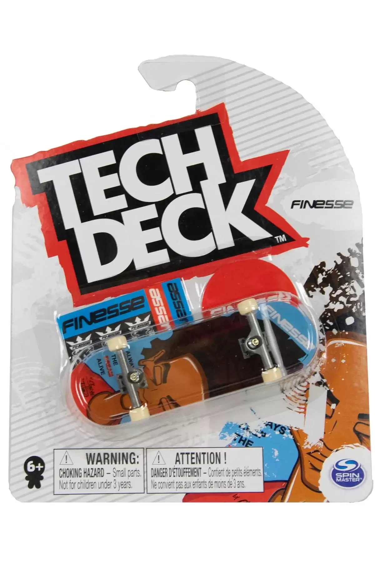 Tech Deck Parmak Kaykayı Tekli Paket 96 mm - Finesse (20136157)