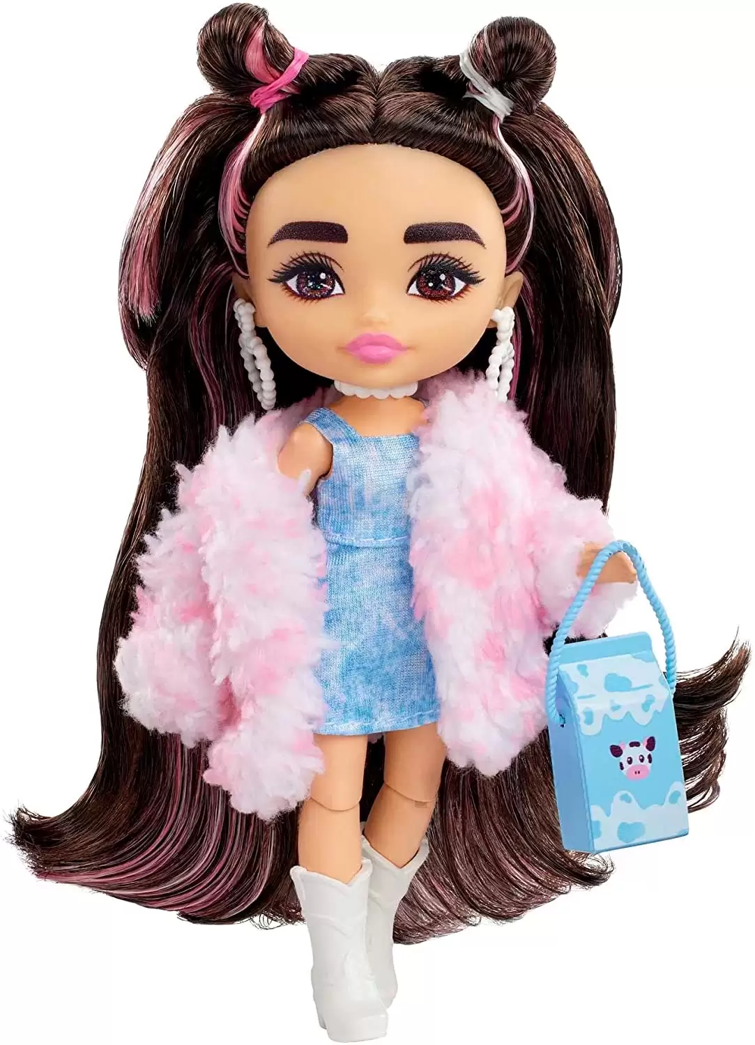 Barbie Extra Mini, Kumral Saçlı Barbie Ekstra Minis Bebek , HKP90