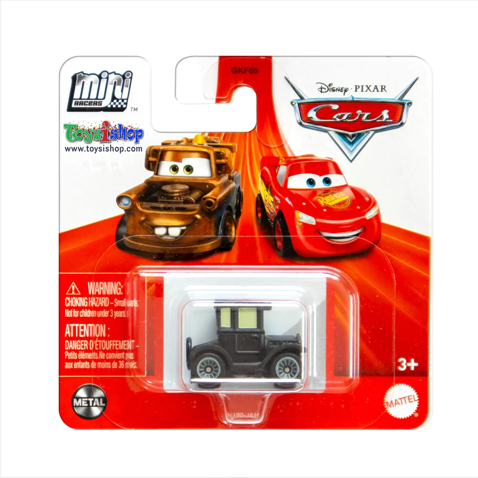 Pixar Cars Mini - Lizzie, GKF65- HLT90