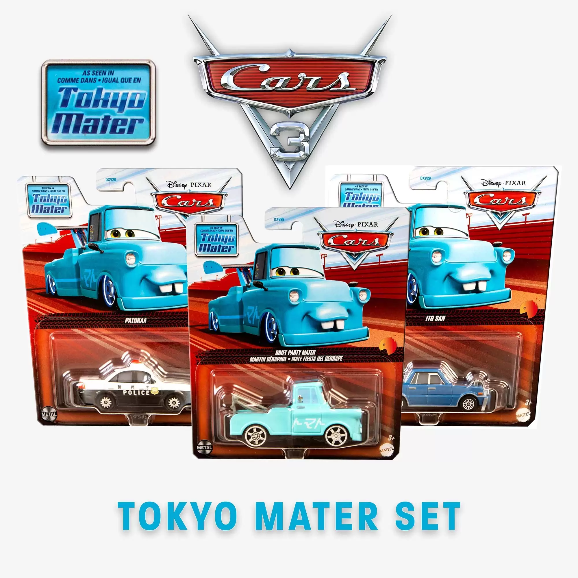 Pixar Cars - Tokyo Mater Set