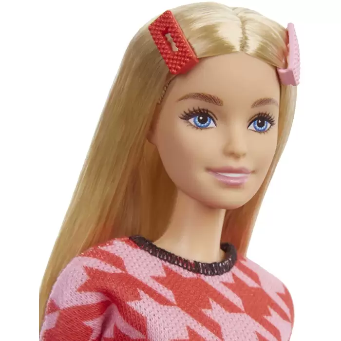 Barbie Büyüleyici Parti Bebekleri (Fashionistas) Bebek, Etek Takımlı, Sarı Saçlı GRB59