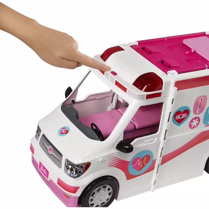 Barbienin Ambulansı, 60 cm, Işıklı ve Sesli FRM19