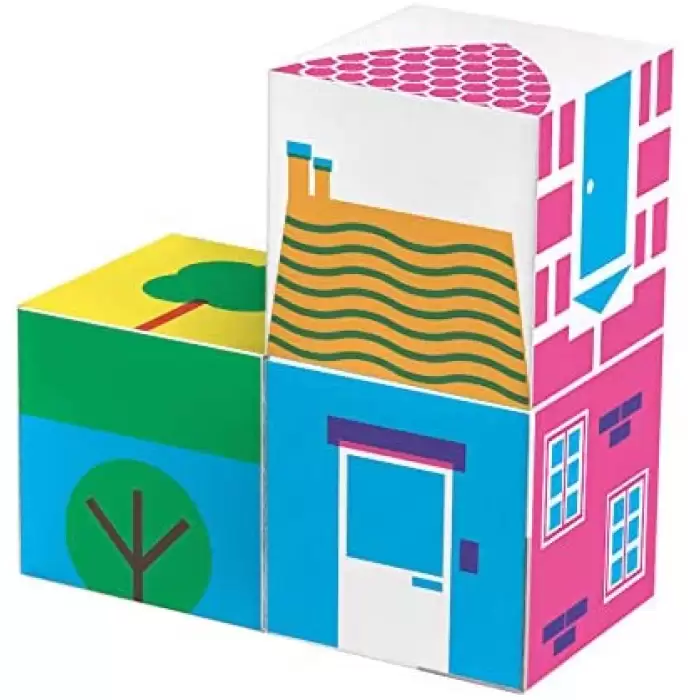 Clementoni 12 Adet Eğitici Küp Puzzle - Ufuklar