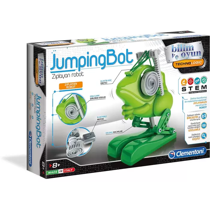 Clementoni - 64956 - Robotik Laboratuvarı - Jumpingbot